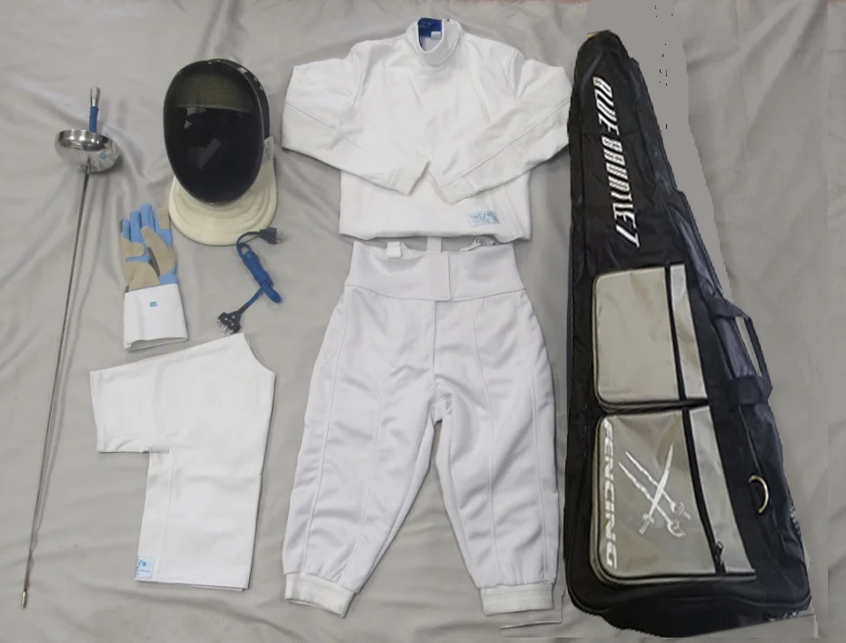 Epee Beginner Fencing SET COMPLETE (8 pieces electrical ready)